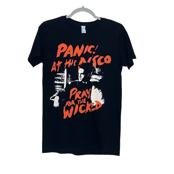 panic at the disco Tops - Panic at the Disco Pray for the Wicked Black Tee Shirt